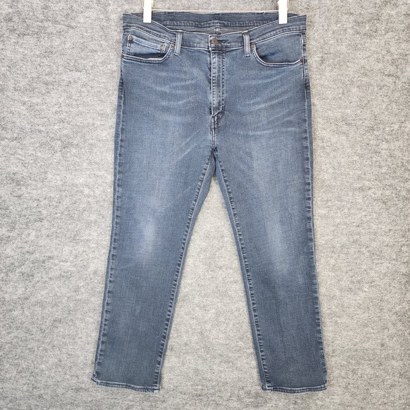 Levi's 541 Jeans Mens W38 L28 Blue Denim Athletic Fit Straight Leg Casual Pants - Picture 1 of 12